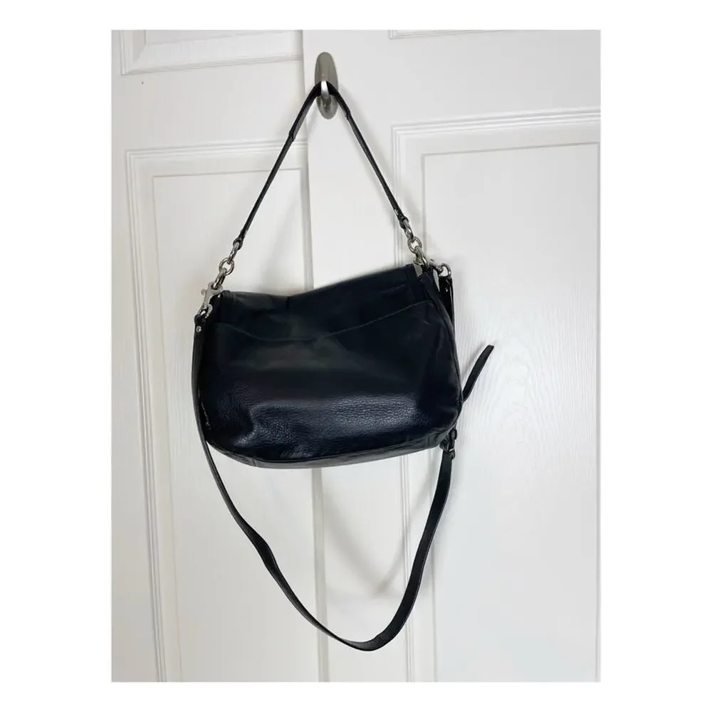 Coach Taylor Black Shoulder Crossbody Bag Flap Closure F27481